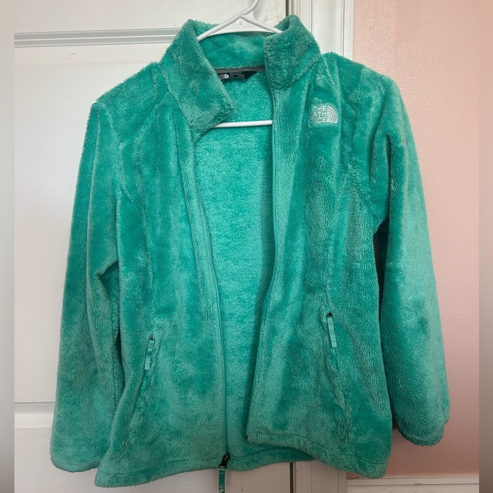 soft green jacket